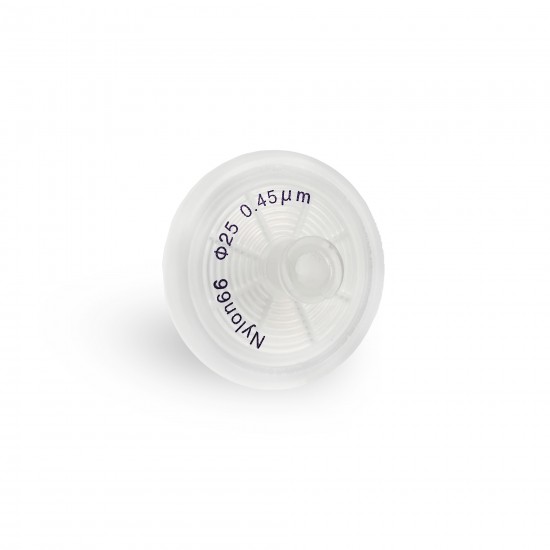 有机针式过滤器Nylon尼龙,φ25mm*0.45μm,100个/罐 有机针式过滤器Nylon尼龙,φ25mm*0.45μm,100个/罐