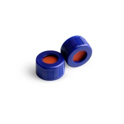 预装蓝色螺纹开孔盖;白色PTFE/红色硅胶垫/9mm口径，φ9mm，100个/包