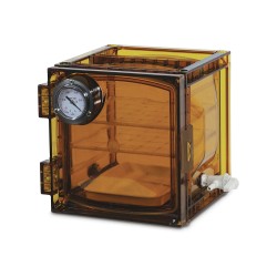 Bel-Art Lab Companion 琥珀色聚碳酸酯柜式真空干燥器； 11 升