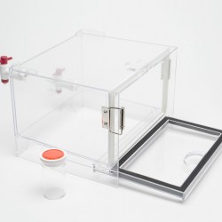 Bel-Art Dry-Keeper 小型堆叠式聚苯乙烯气体吹扫干燥器柜； 0.1 立方。 英尺