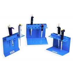 Bel-Art Poxygrid 微升移液器架； 10 位，9 x 5 x 6¾ 英寸，铝制