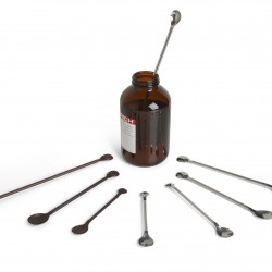 Bel-Art Teflon FEP 双头勺； 0.5ml 和 2.0ml，不锈钢（2 件装）