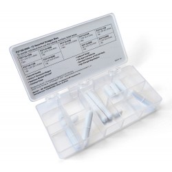 Bel-Art Spinbox® Teflon® Octagon 磁力搅拌棒分类（12 件装）