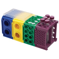Expandable 4 Part Bench Storage Rack, Autoclavable