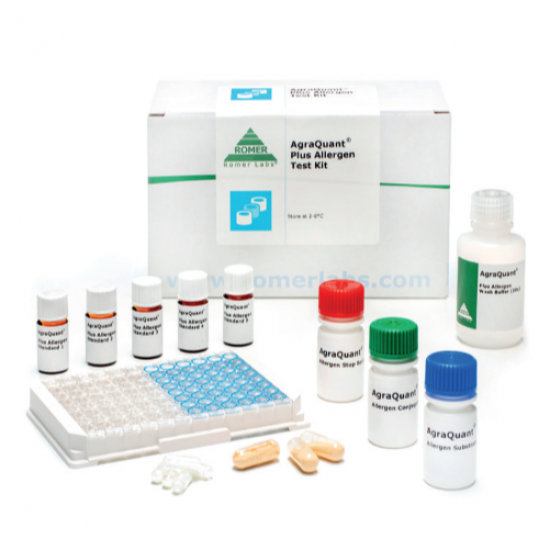 Romer AgraQuant 酪蛋白过敏原酶联免疫快速检测试剂盒, 1-25ppm, 48孔板