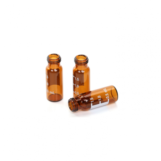 INNOTEG（英诺德）2ml 棕色螺纹样品瓶/带刻度书写标签/9mm口径，11.6*32mm，100个/盒