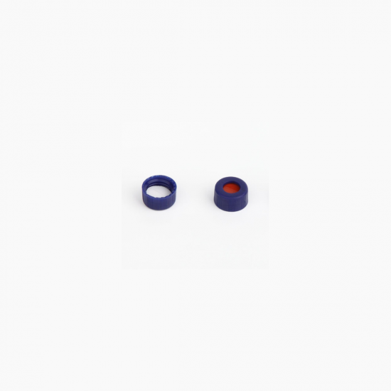 INNOTEG（英诺德）预组装蓝色螺纹开口盖；预切口白色PTFE/红色硅胶垫/9mm，φ9mm，100个/包