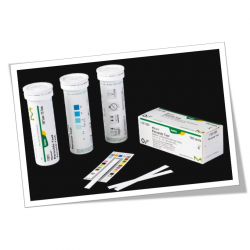 过氧化物测试, Peroxide chemical test strips, colorimetric, 0.5-25 mg/L (H2O2), for use with MQuant® StripScan App, MQuant®