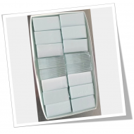 硅胶分析板（单盒）, 25X75, 0.2-0.25mm涂层, CMC-Na粘合剂, G, 320片/盒, 5盒/箱