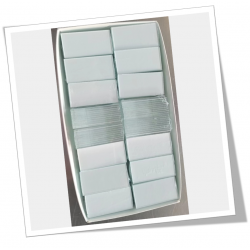 硅胶分析板（单盒）, 25X50, 0.2-0.25mm涂层, 丙烯酸粘合剂, GF254, 640片/盒, 5盒/箱