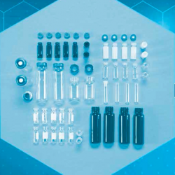 Phenomenex（飞诺美）Verex™ Assembled Vial Kit, VOA/ASE 40mL screw，Clear 33, w/Caps 24-400 wht, PTFE/Silicone