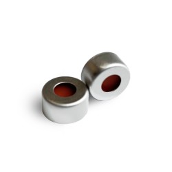钳口 预装银色开孔铝盖，白色 PTFE/红色硅胶垫/ 11mm，φ11mm，100个/包