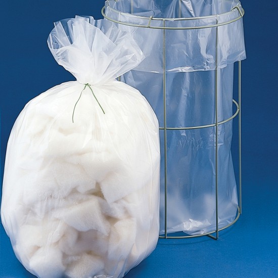 Bel-Art 高压灭菌透明袋；2.0密耳厚度，10英寸径宽x15英寸高，聚丙烯材质（100个/包）