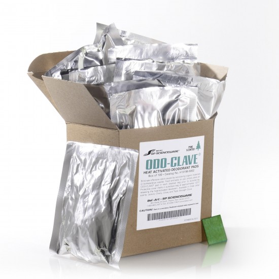 Bel-Art Odo-Clave 高压灭菌器除臭剂，松香味（100袋/包）