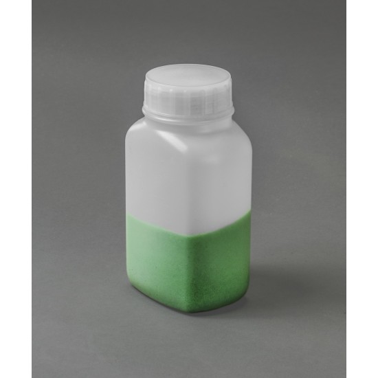 Bel-Art Polystormor方边宽口,广口250毫升(8盎司)聚乙烯瓶;聚丙烯帽,43毫米口径(12)包