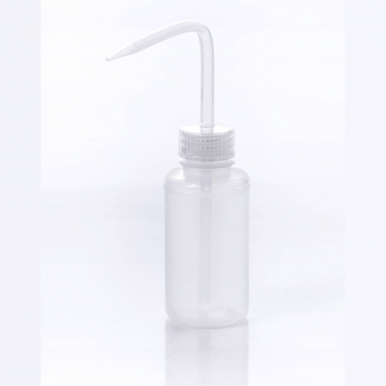Bel-Art窄嘴125毫升(4盎司)聚乙烯洗瓶;自然聚丙烯帽,28毫米口径(12)包