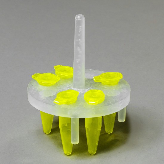 Bel-Art ProCulture 圆形微离心浮动气泡架；适用于1.5ml试管，8个位置，可放入400ml烧杯中