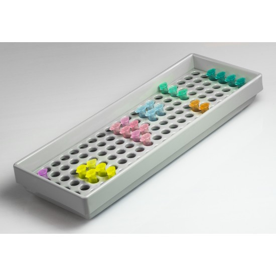 Bel-Art Microcentrifuge Tube Ice Rack; For 1.5ml Tubes, 120 Places