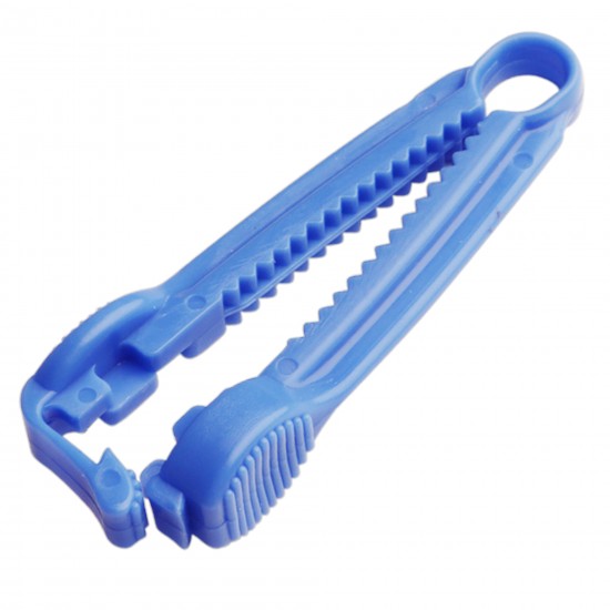 Bel-Art塑料钳口式管夹，适用于½英寸外径以下的软管。（12件装）