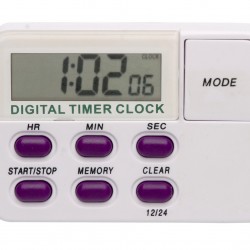 Bel-Art, H-B DURAC Single Channel Electronic Timer with Memory and Clock and Certificate of Calibration