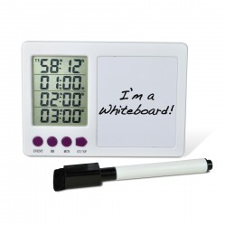 Bel-Art, H-B DURAC 4-Channel Electronic Timer with White Board and Certificate of Calibration