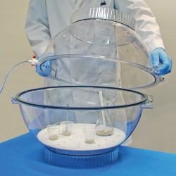 Bel-Art Techni-Dome 聚碳酸酯真空干燥器； 2.3 立方。 英尺