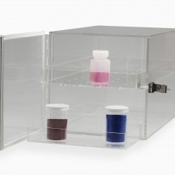 Bel-Art 透明亚克力干燥柜； 0.21 立方。 英尺
