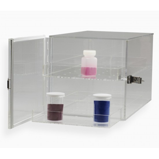 Bel-Art 透明亚克力干燥柜； 0.21 立方。 英尺
