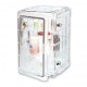 Bel-Art Secador® Clear 4.0 气体吹扫干燥器柜； 1.9 立方。 英尺