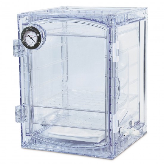 Bel-Art Lab Companion 透明聚碳酸酯柜式真空干燥器； 45 升