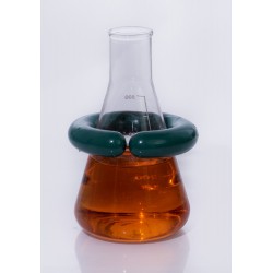 Bel-Art “C”形开口 1.5 磅铅环烧瓶重量，带 Vikem 乙烯基涂层； 用于 500-2000ml 烧瓶