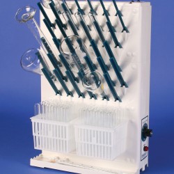 Bel-Art Lab-Aire II 聚丙烯单面电动台式玻璃器皿烘干机； 3 层，120V，16.75 x 7.5 x 22.7 英寸。