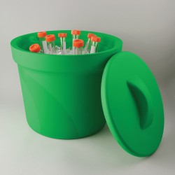 Bel Art Magic Touch 2高性能绿色冰桶；4.0升，带盖