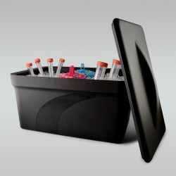 Bel Art Magic Touch 2高性能黑色冰盘；9.0升Maxi型号，带盖