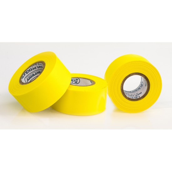 Bel-Art Write-On 黄色标签胶带； 15 码长、1 英寸宽、1 英寸核心（3 个一包）