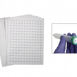 Bel-Art 低温储存标签纸； 用于 1.5-2ml 试管的 13mm 圆点，白色（3840 个标签）