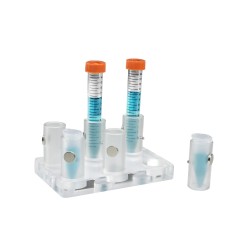 Bel-Art Magnetic Bead Separation Rack for 5 and 15ml Tubes