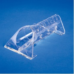 Bel-Art Mouse Restrainer with Dorsal Access; Holds 18-35 Gram Mice, Clear TPX