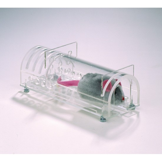 Bel-Art 通用动物限制器，适用于 250-600 克大鼠和豚鼠； 丙烯酸纤维