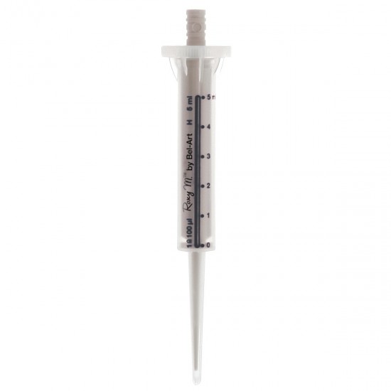 Bel-Art Roxy M™ 非无菌 5.0 毫升重复移液器吸头（每包 100 个）