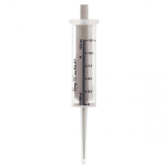 Bel-Art Roxy M™ 非无菌 12.5 毫升重复移液器吸头（每包 100 个）