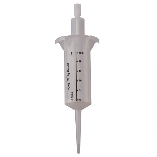 Bel-Art Roxy M™ 非无菌 25 毫升重复移液器吸头（每包 25 个）