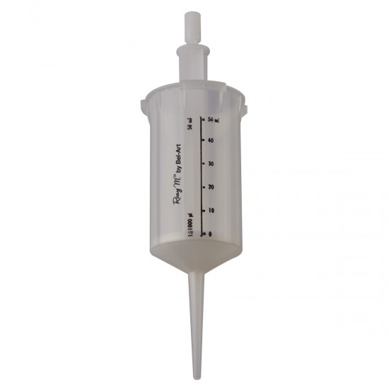 Bel-Art Roxy M™ 非无菌 50 毫升重复移液器吸头（每包 25 个）