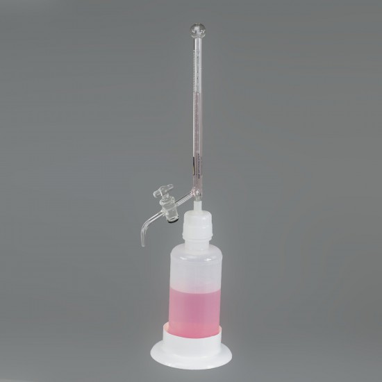 Bel Art硼硅酸盐玻璃10ml自动调零滴定管；500ml蓄水池