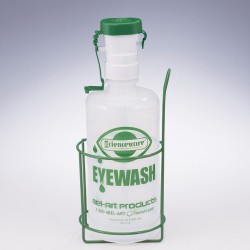 Bel-Art Poxygrid Eye Wash Bottle Wall Rack; 1 Place, 1000ml 