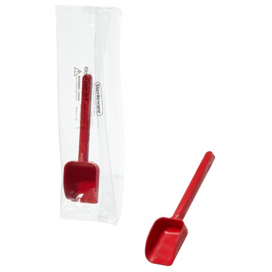 Bel-Art Sterileware 药勺 - 红色； 30 毫升（1 盎司），独立包装（100 包）