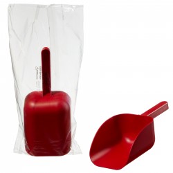 Bel-Art Sterileware药勺 - 红色； 1000 毫升（34 盎司），独立包装（25 件装）