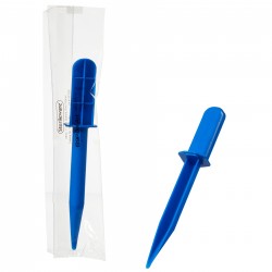 Bel-Art Sterileware杯状粉末铲； 15 厘米，蓝色，独立包装（每包 100 个）