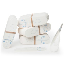 Bel-Art EcoTensil Disposable Paper Sampling Spoon; 10ml (Pack of 416)