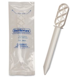 Bel-Art Sterileware Sampling Spatula; V Shaped, 9 in., Sterile Plastic, Individually Wrapped (Pack of 100)